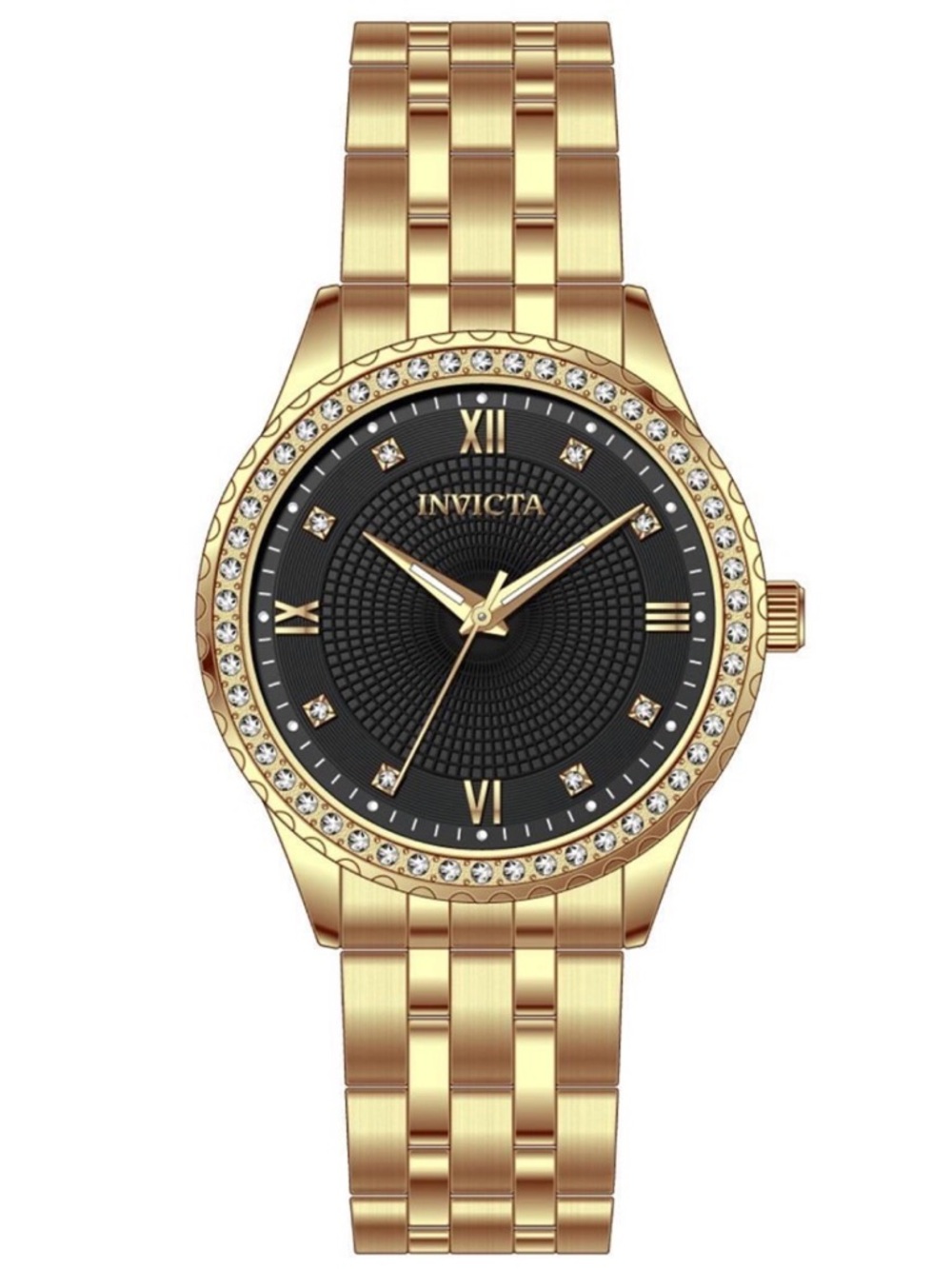 Invicta Wildflower 40mm Gold Tone Men’s Watch (69215)
